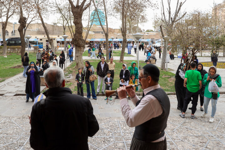 گردشگران نوروز ۱۴۰۳ در قزوین