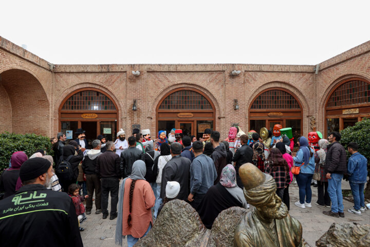 گردشگران نوروز ۱۴۰۳ در قزوین