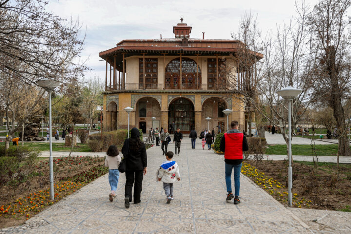 گردشگران نوروز ۱۴۰۳ در قزوین