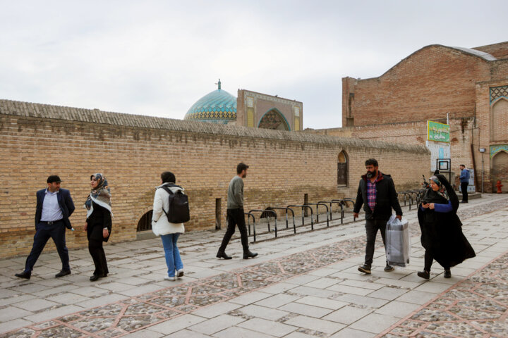 گردشگران نوروز ۱۴۰۳ در قزوین