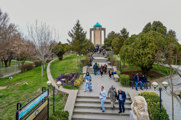 گردشگران نوروز ۱۴۰۳ در همدان