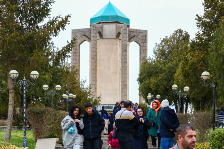 گردشگران نوروز ۱۴۰۳ در همدان