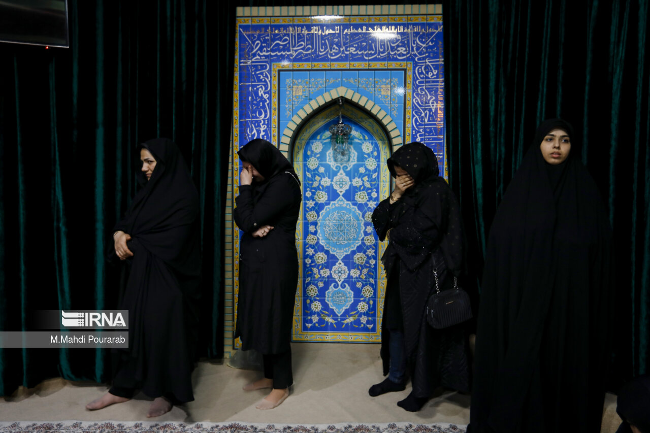 وداع با پیکر شهید «بهروز واحدی»