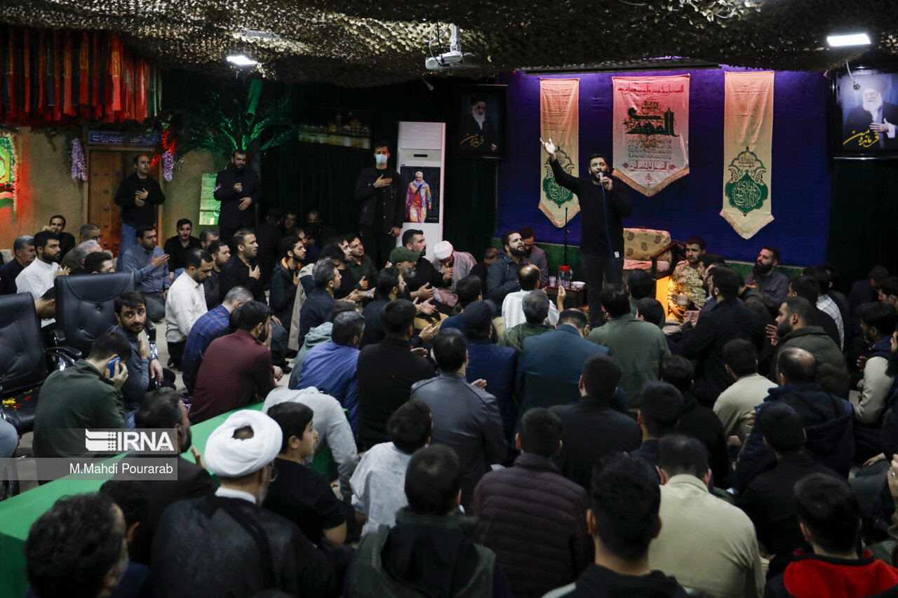 وداع با پیکر شهید «بهروز واحدی»