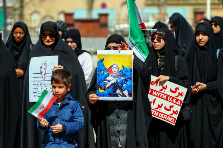تجمع علیه جنایات صهیونیست ها در غزه