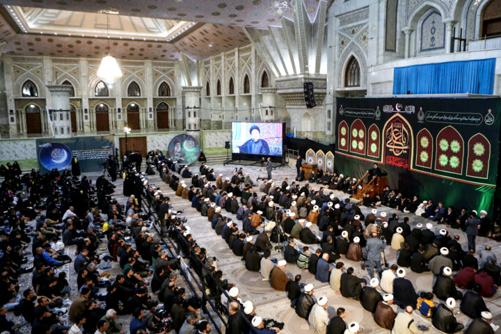 سخنرانی رئیس جمهور در مراسم احیای شب بیست و یکم رمضان ۱۴۰۳