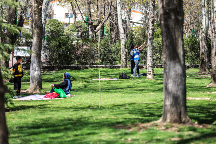 پارک های تهران در روز طبیعت- پارک ملت