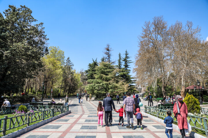 پارک های تهران در روز طبیعت- پارک ملت