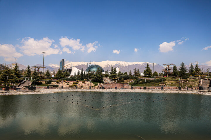 پارک های تهران در روز طبیعت- منطقه گردشگری عباس آباد