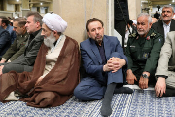 دیدار مسئولان نظام با رهبر انقلاب