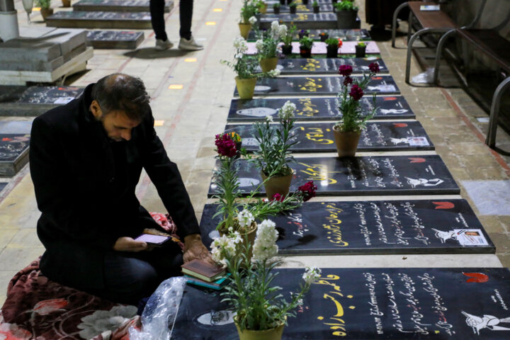 جلوهای از عشق بیپایان البرزی ها به شهدا