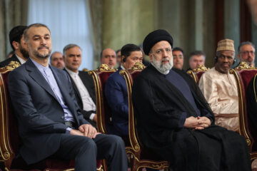دیدار سفرای کشورهای اسلامی با رئیس جمهور