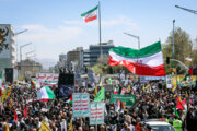 Die iranische Nation verteidigt die Menschen in Gaza und Palästina