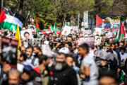 راهپیمایی فارسی‌ها در حمایت از عملیات «وعده‌صادق» + فیلم