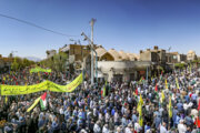 Marsch zum Al-Quds-Welttag in Yazd