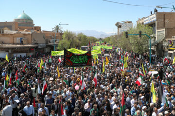 Une marche de masse à Yazd marque la Journée internationale d'Al-Qods