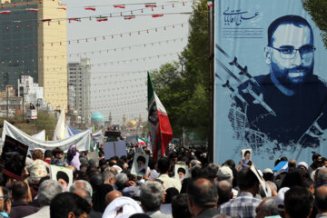 Un rassemblement marquant la Journée de Qods à Machhad 