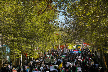 Retour en images sur la journée d'Al Qods à travers l’Iran, en solidarité avec les Palestiniens