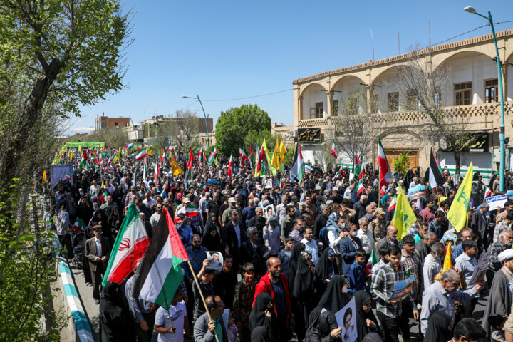 راهپیمایی روز جهانی قدس ۱۴۰۳- یزد