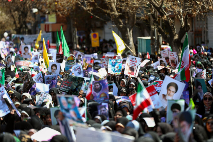 راهپیمایی روز جهانی قدس ۱۴۰۳- همدان