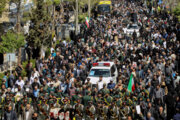 Funeral held for martyr General Mohammedreza Zahedi