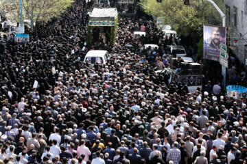 تشییع پیکر شهید «سید مهدی جلادتی»