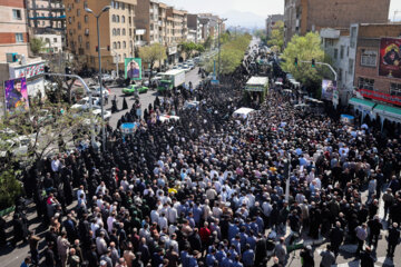 تشییع پیکر شهید «سید مهدی جلادتی»