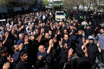 تشییع پیکر شهید «سید مهدی جلادتی»