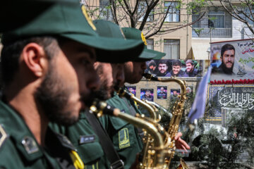 تشییع پیکر شهید «سید مهدی جلادتی»