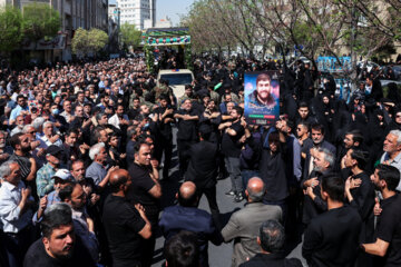 تشییع پیکر شهید «سید مهدی جلادتی»