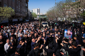 تشییع پیکر شهید «سید مهدی جلادتی»