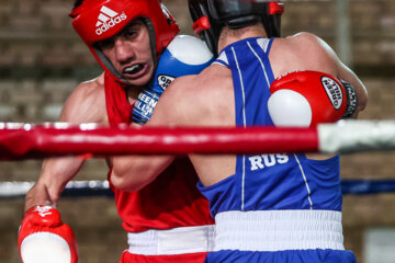 Iran, Russia boxing teams meet in friendly match