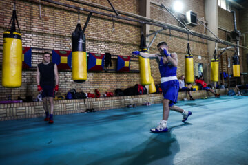 Iran, Russia boxing teams meet in friendly match