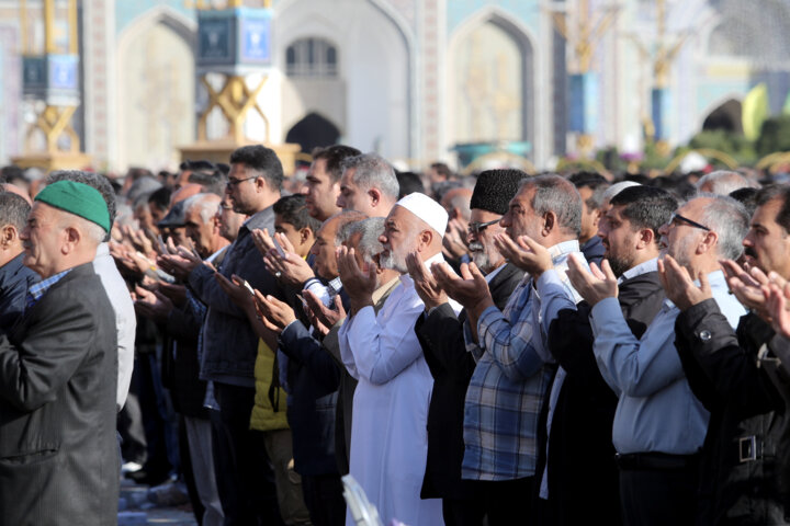 نماز عید فطر - مشهد