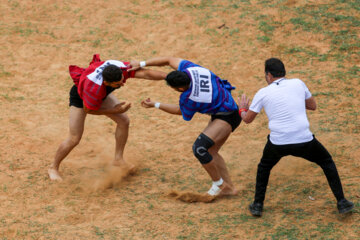 Chokheh traditional wrestling matches held in Zainal Khan arena