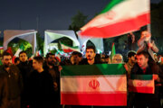 Nightly demo in Tehran in support of missile, drone attacks on Israel