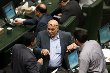 Open session of Iran's parliament on April 14, 2024