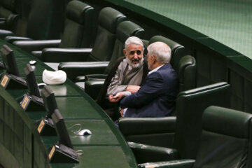 Open session of Iran's parliament on April 14, 2024