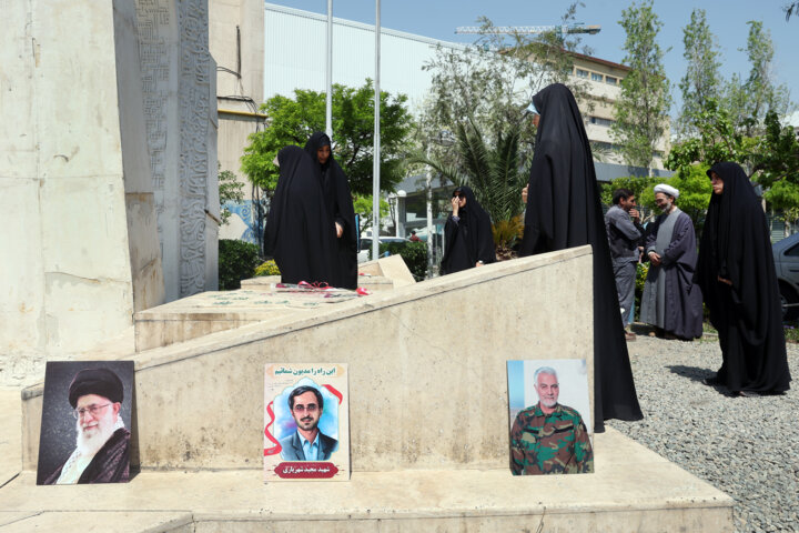 تجمع دانشجویان در حمایت از سپاه پاسداران