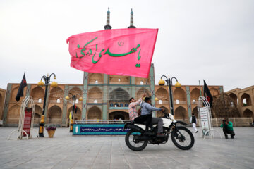 راهپیمایی خودرویی مردم یزد در حمایت از حمله موشکی و پهپادی به اسرائیل