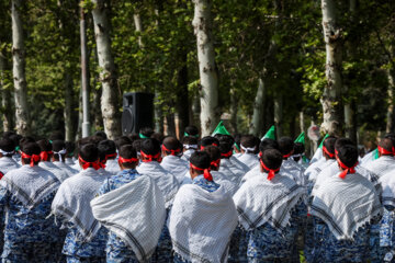 رژه روز ارتش با حضور رئیس جمهور