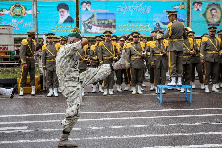 رژه روز ارتش- شیراز