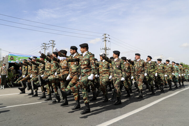 رژه روز ارتش - مشهد