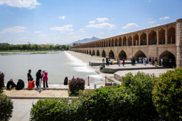 Les images de la ville d'Ispahan, le vendredi 19 avril 2024