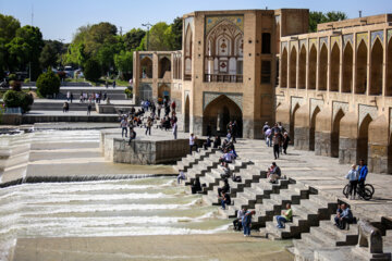 Les images de la ville d'Ispahan, le vendredi 19 avril 2024