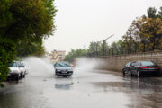 پنج شهر خراسان رضوی بیش از ۳۰ میلی‌متر بارش را ثبت کردند + فیلم