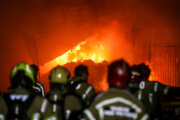  آتش‌سوزی انبار کالا اطراف بیمارستان هفت‌تیر شهرری خسارت جانی نداشته است
