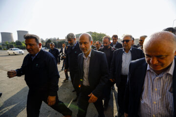 بازدید «علی اکبر محرابیان» وزیر نیرو از شرکت تعمیرات نیروگاهی ایران