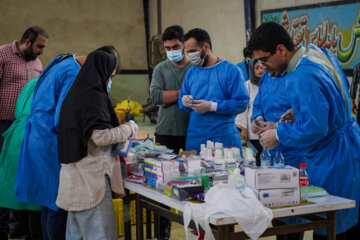 آمادگی گروههای هلال احمر در مرزهای کشور برای خدمت به زائران حسینی