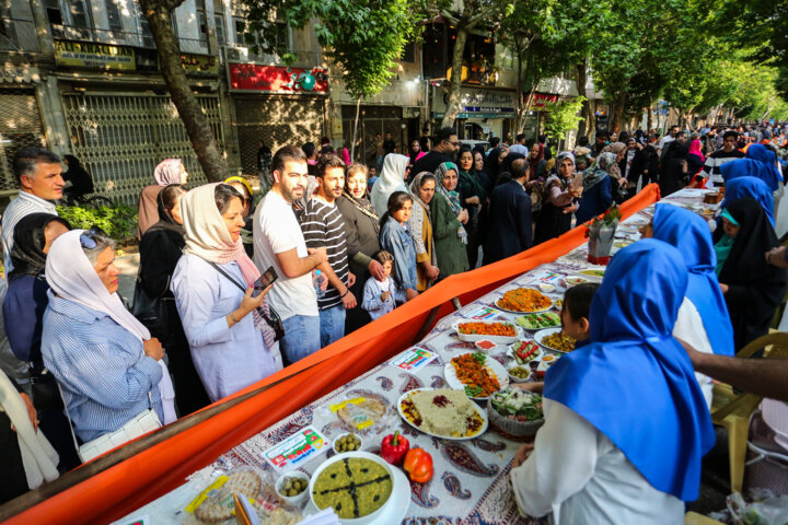 جشنواره غذای گیاهی در چهارباغ